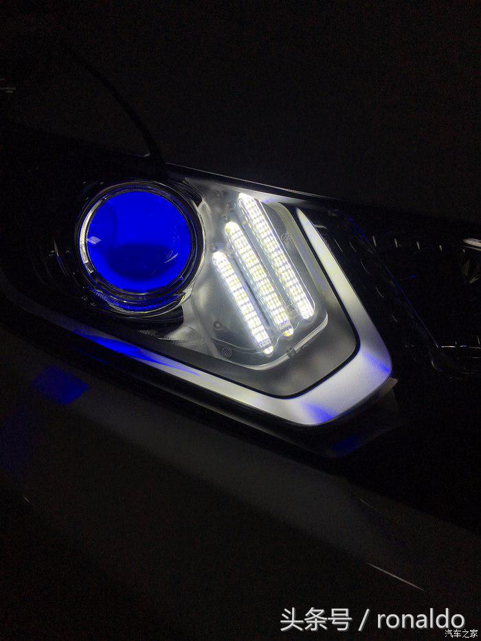新款飞度原厂日行灯,飞度改装野马大灯套件没有日行灯