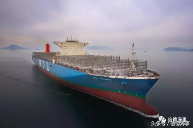 世界上最大的集装箱船的视频,世界最大的集装箱船