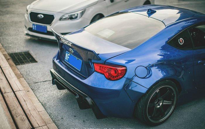 德州车主爆改日产350z,斯巴鲁brz改装成功案例