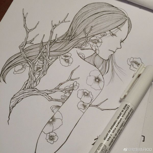 95后最年轻的插画师,90后插画师的画火了简直迷之治愈