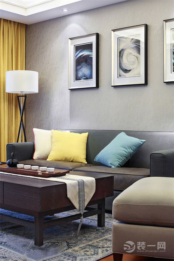 房屋装修设计小户型宁波,宁波小港奥园110平装修风格