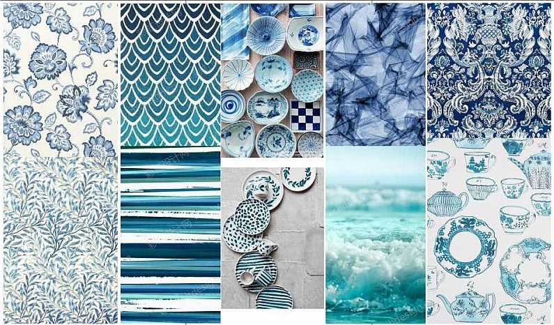 尼加拉蓝色头发,pantone十大最美颜色