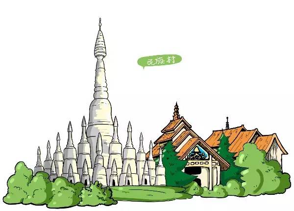 记忆中的昆明手绘,涂鸦手绘昆明