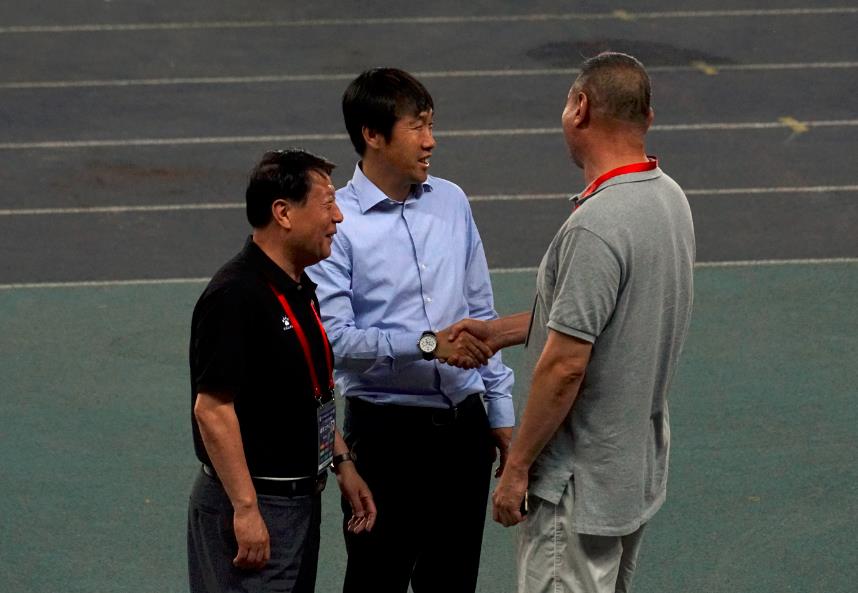 高洪波和北控比赛,高洪波王建文赛前发布会