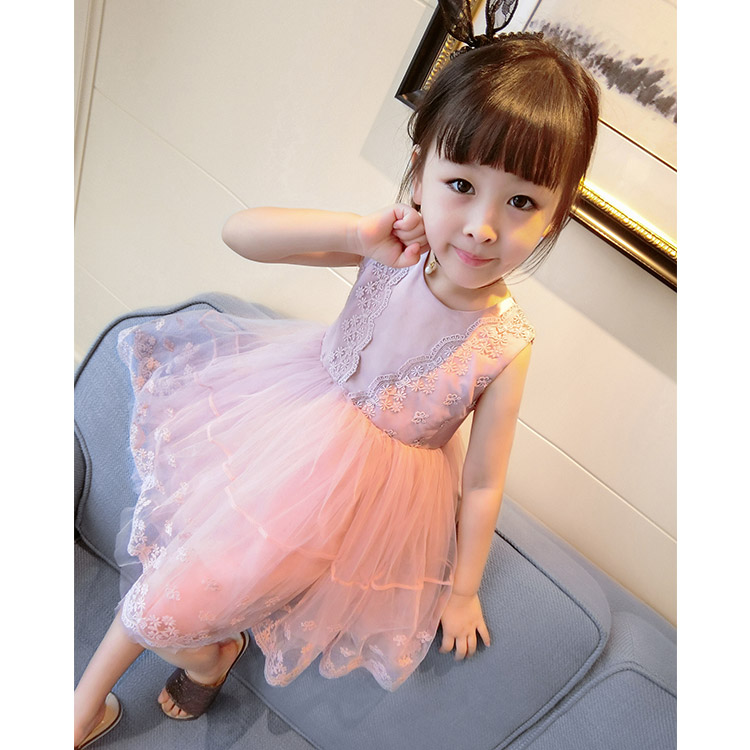 小女孩夏天穿的公主裙子高级感,女童公主裙怎么穿才好看简单