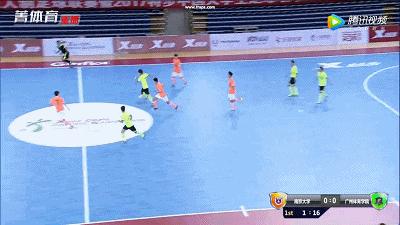 中国五人制足球大学生南区赛,校园足球5人制足球进攻跑位