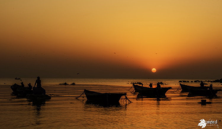 秦皇岛日落最佳拍摄,最美日出日落摄影