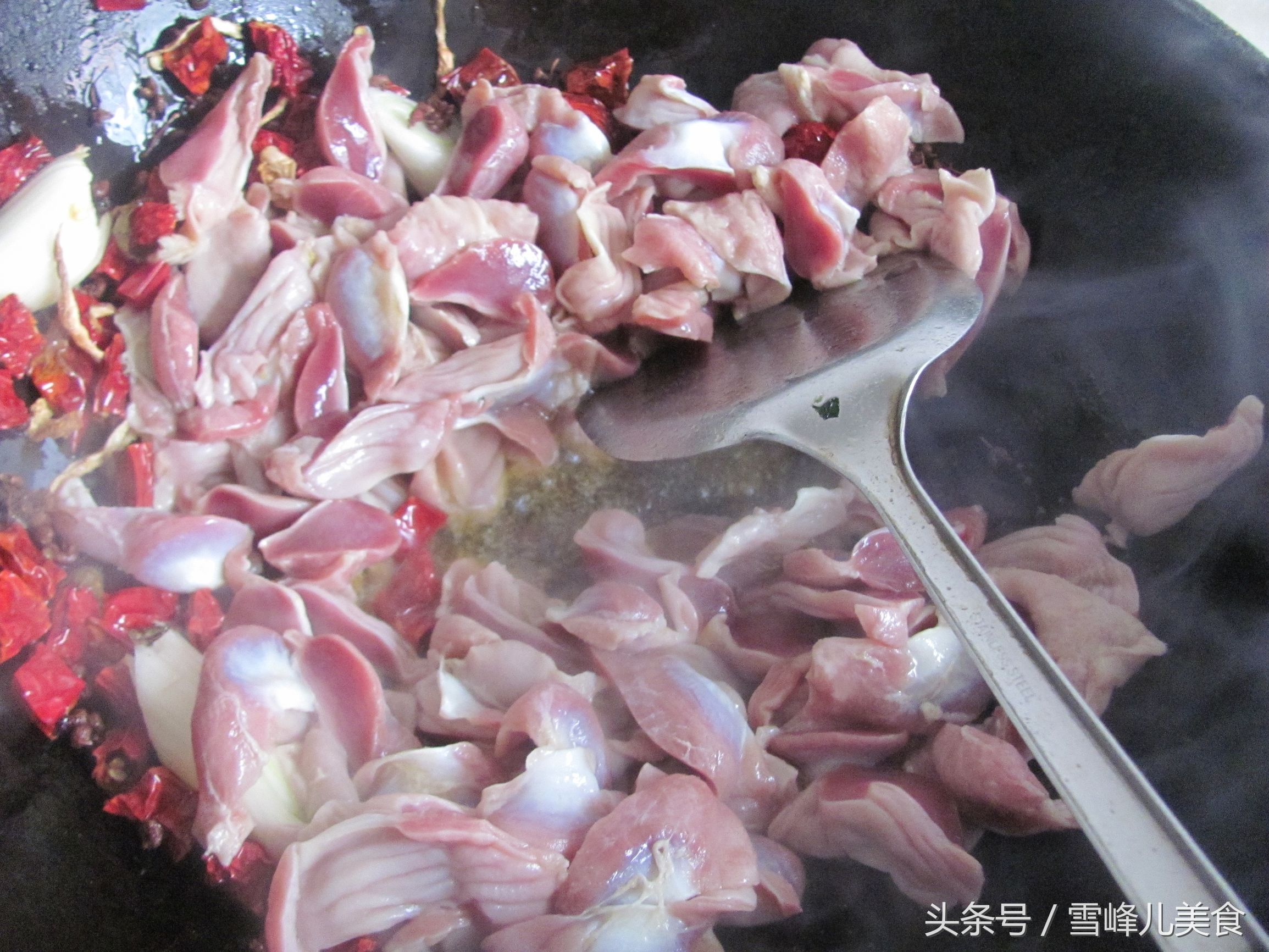 鸡胗炒什么营养又下饭,炒不辣的鸡胗的方法