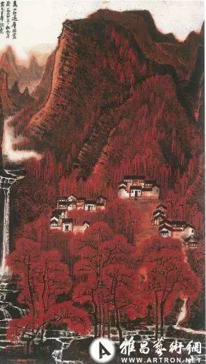 如何临李可染山水画,李可染山水画好吗