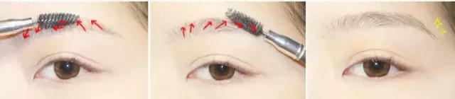 眉毛浅画法教程,眉毛淡化妆步骤