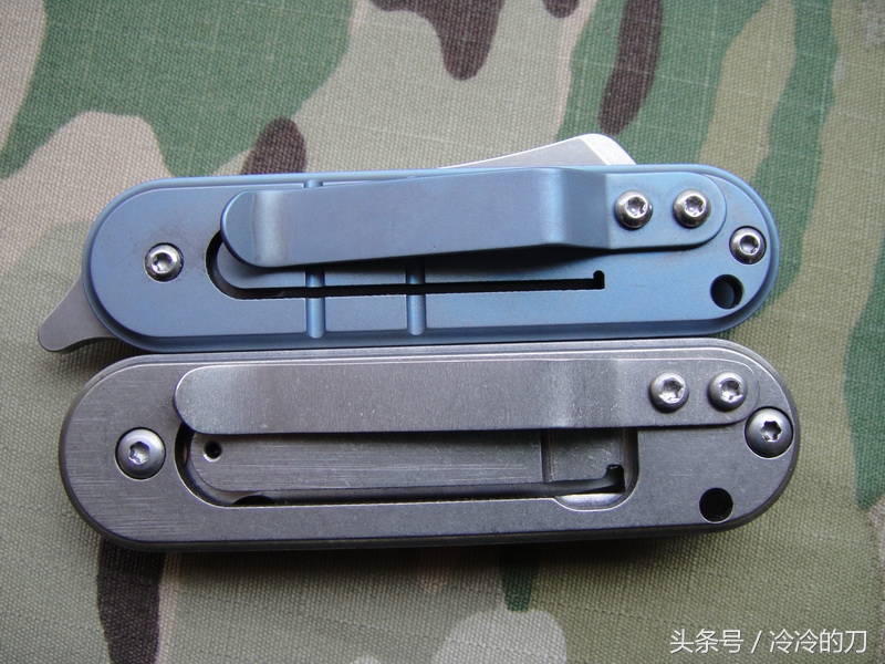 2把钛合金加S35V钢的serge*刀折**，豌豆和菜刀头详细对比