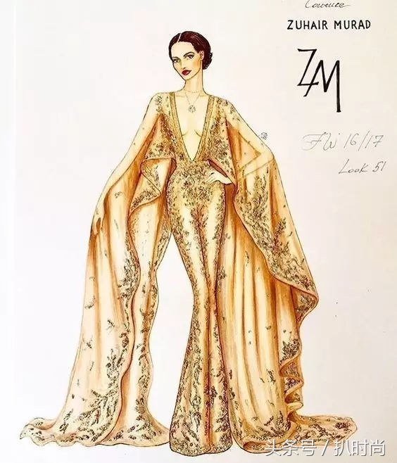 礼服好高级感,怎么画礼服设计手稿图