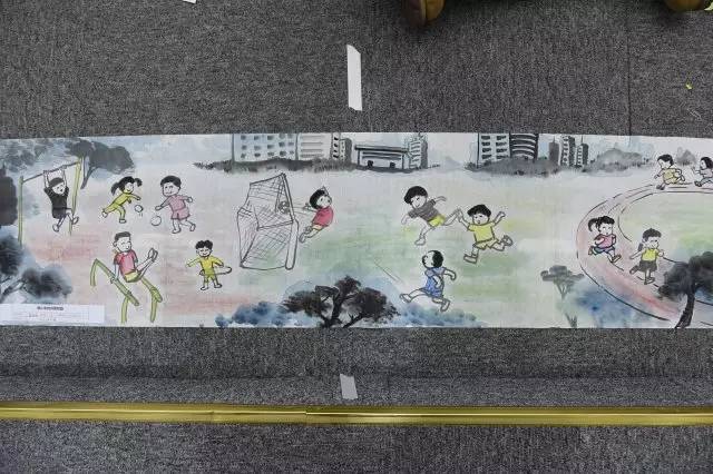 我心中的小学绘画获奖作品,我心中的校园绘画优秀