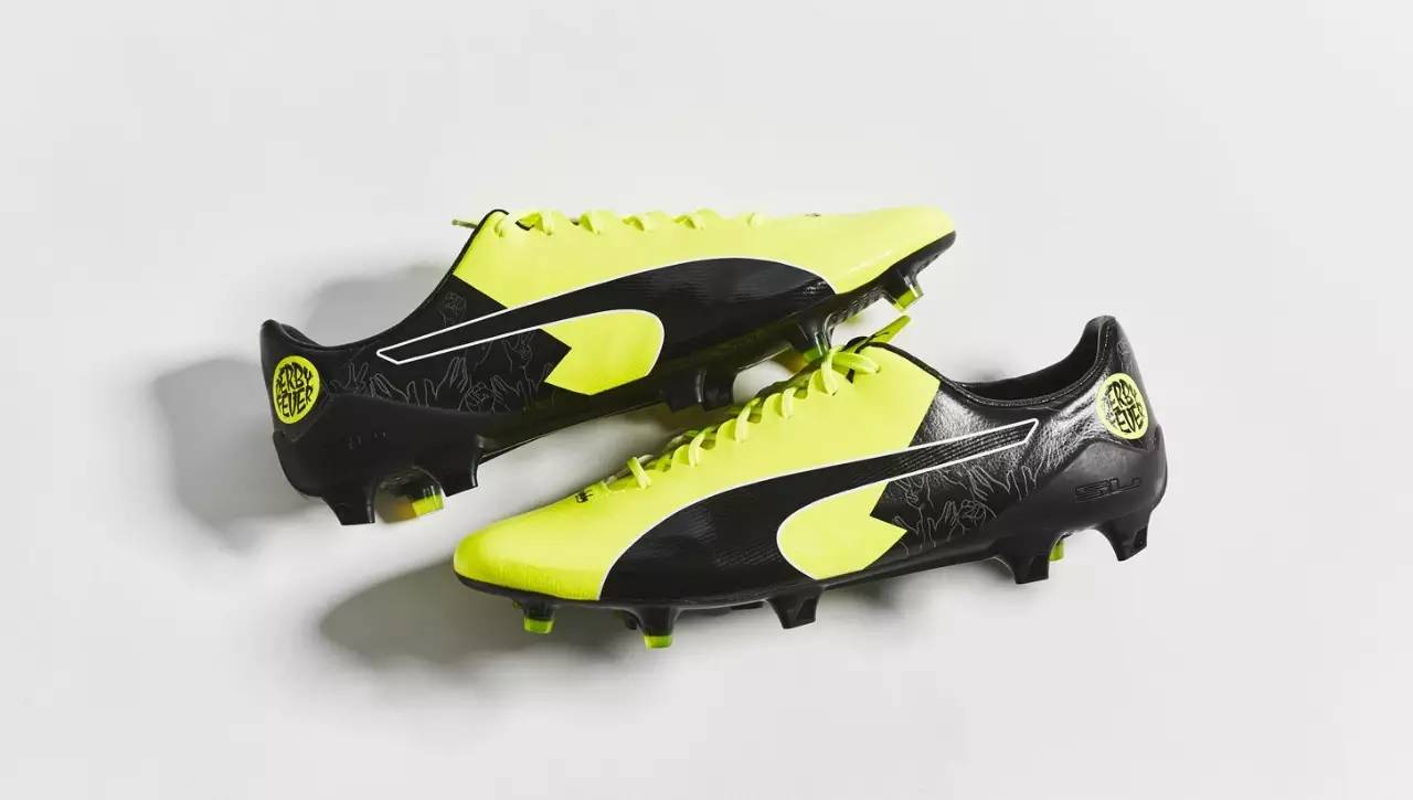 PUMA再推德比热系列罗伊斯专属evoSPEED17.SL足球鞋