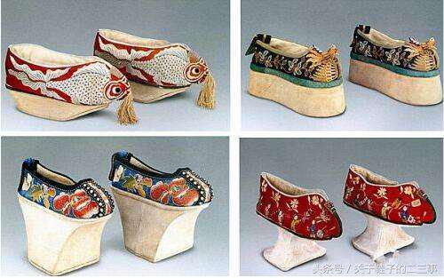 中国女性鞋履100年变迁史，从花盆底、三寸金莲到时髦高跟鞋