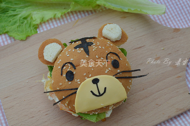 好吃的汉堡包宝宝,小孩子最爱吃的汉堡包