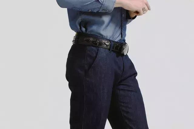 父亲节送裤子推荐,父亲节爸爸套装夏牛仔裤