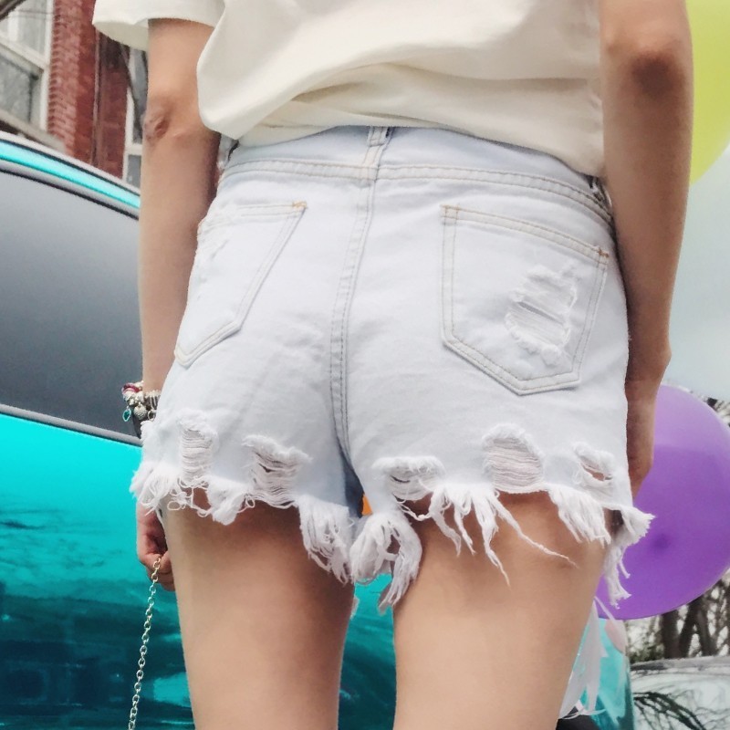 瘦腿破洞裤,破洞裤显瘦还是不破洞的显瘦