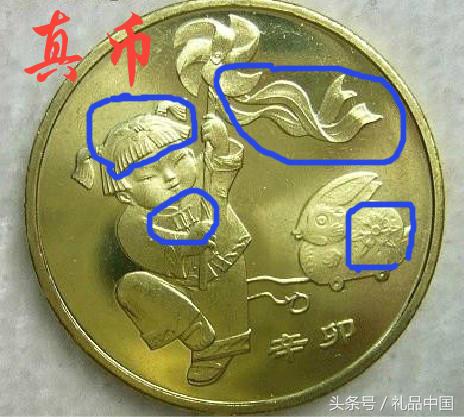 生肖纪念币生锈是不是真的,纪念币里面掺假图片