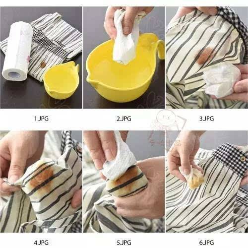 衣物染上食物油怎么去除,吃饭衣服上的油渍怎么去除