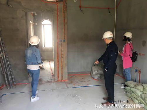 370㎡小联排装修记录，业主居然全程视频监控，估计没有工人敢乱来