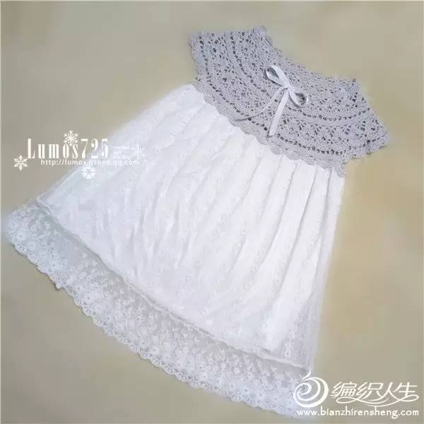 简单娃衣钩针教程,钩儿童葱衣详细教程