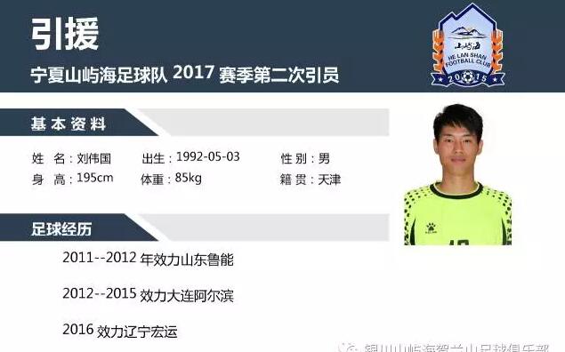 宁夏山屿海俱乐部阵容,宁夏山屿海足球俱乐部存在了几年