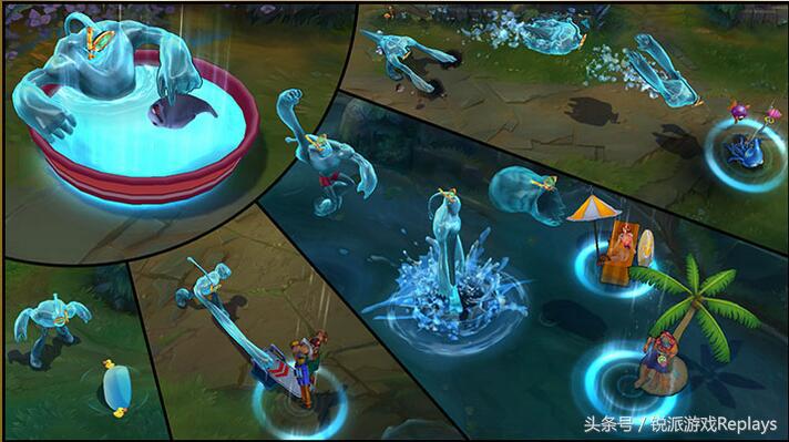 英雄联盟游泳池特价,英雄联盟清凉夏日泳池派对活动