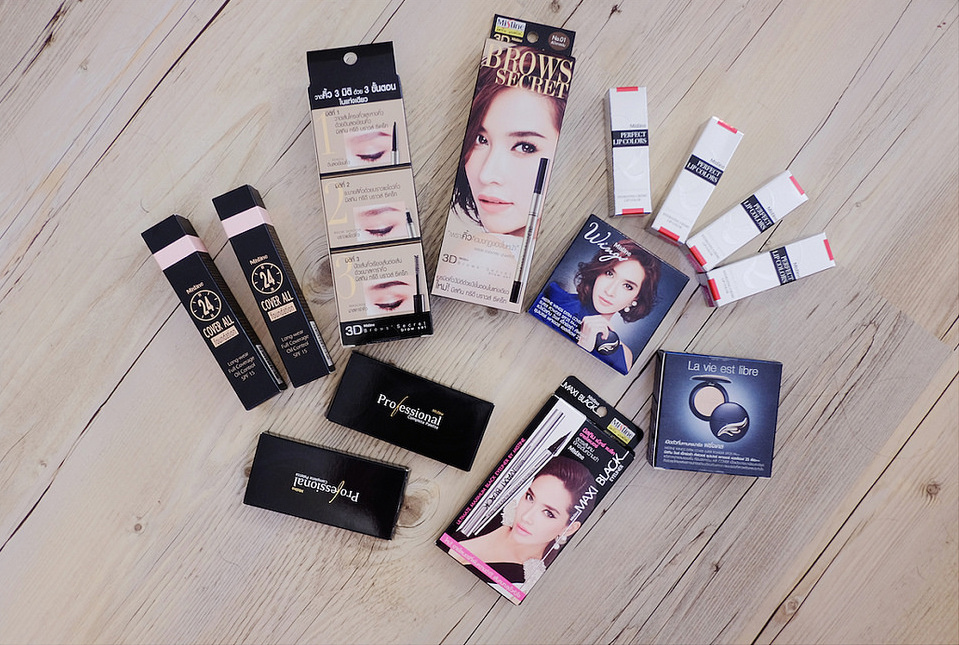 60块买好用的彩妆全套,便宜又好用的泰国妆