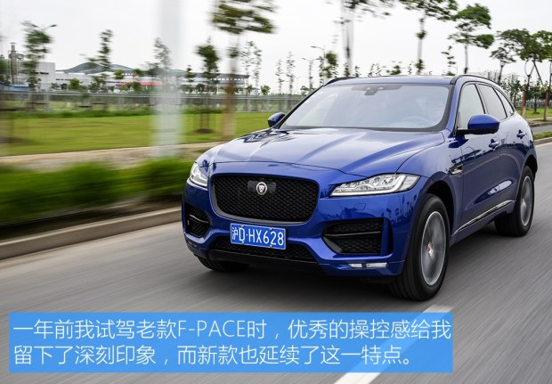 捷豹f-pace300sport2.0t声浪,捷豹f-pace二手2.0t四驱绿色