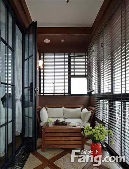 阳台装修效果图休闲阳台,100款阳台装修效果图