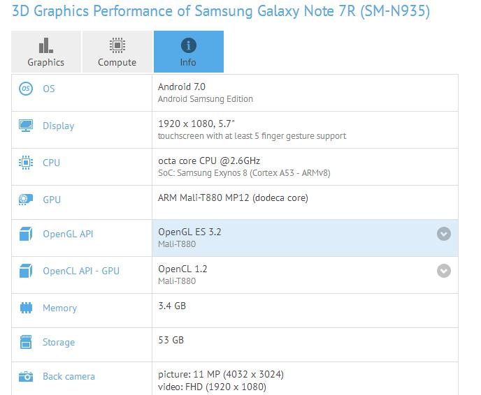 就快来啦!翻新版三星Note7现身跑分平台,买的都是真粉丝