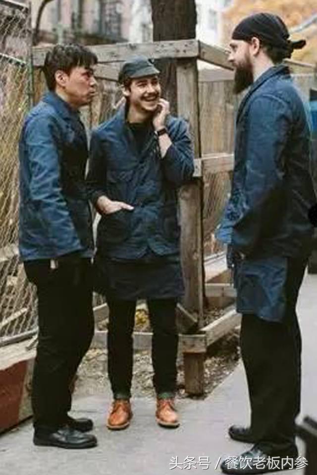 餐厅服务员工装,看店服务员