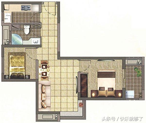 中环国际三期顶楼复式户型图,中环国际公寓三期156平