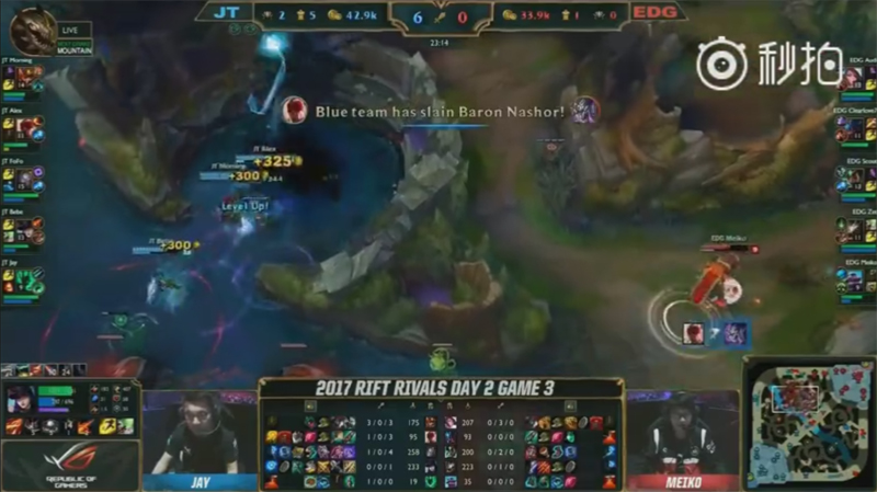 周杰伦参加rng和edg比赛,lol周杰伦夏季赛