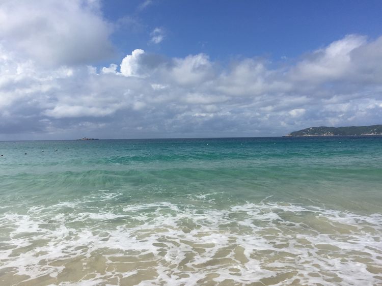 碧海蓝天亚龙湾,三亚美丽的亚龙湾