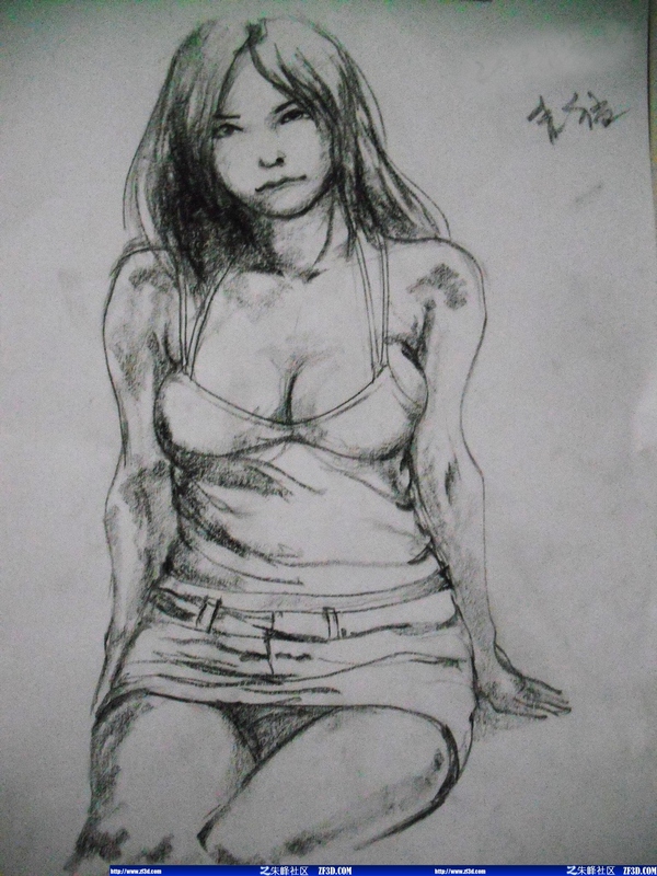 素描入门零基础教程人物速写,素描速写入门基础教程图片