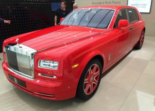 劳斯莱斯幻影路易十三版价格,劳斯莱斯加长版幻影街拍