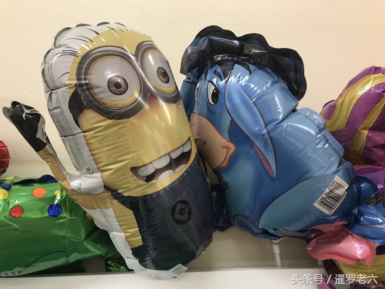 泰国超市的气球,泰国卡通气球价格表