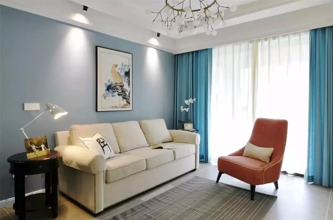 89平美式小三房,光收纳就占15.4%,美得摄人!(附平面图)