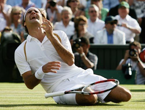 费德勒第八次温网,温布尔顿网球公开赛费德勒