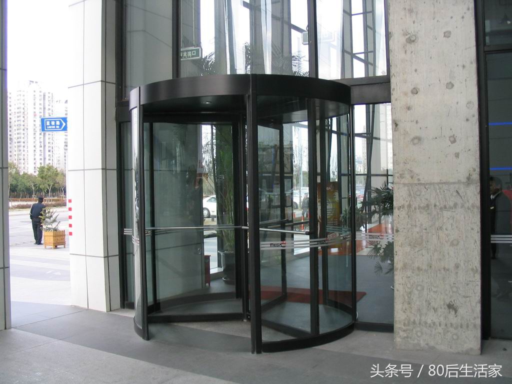 两翼旋转门平开门,轨道旋转门半旋转门