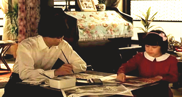 他是“犯桃花”的俊美漫画家，邂逅17岁单纯少女后浪子回头，却因瞥见妻子那一幕，关进“没有女人的地方”