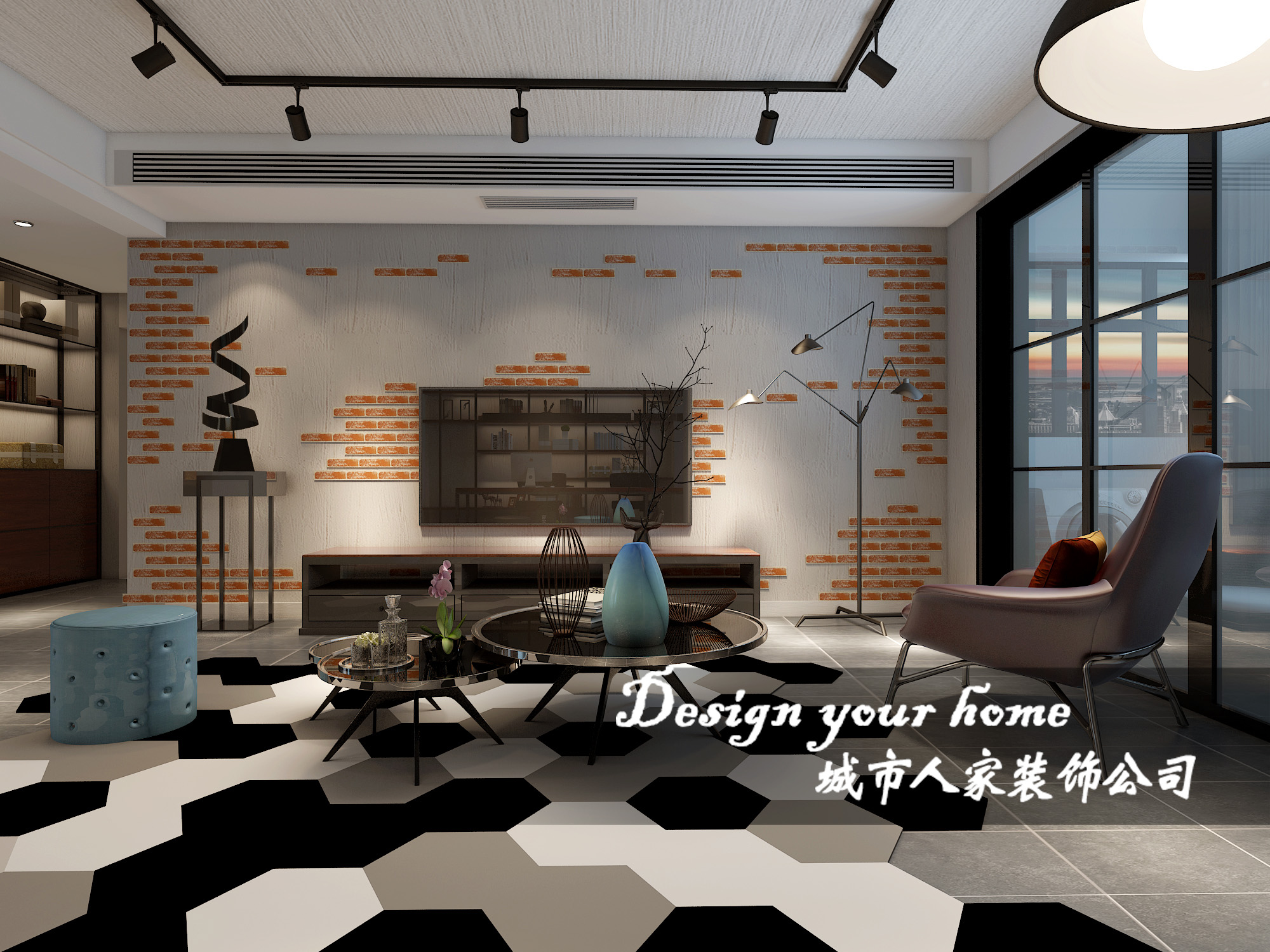 烟台装修设计简约,烟台工业风装修设计