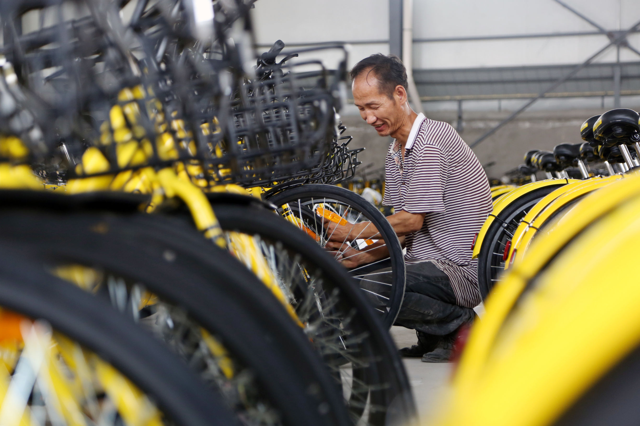 公共交通工作者,共享单车工作人员自述