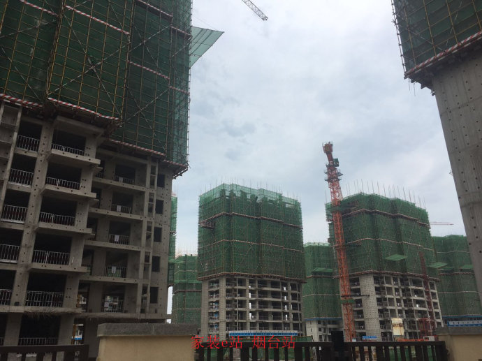 越秀星汇金沙小区3期最新进度，7.20号烟台装修小控探越秀！