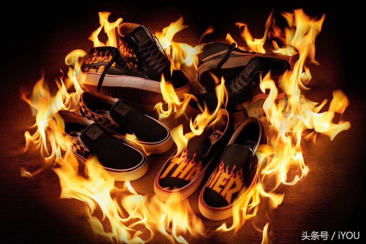 燃一把！滑板品牌强强联合VansxThrasher联名释出