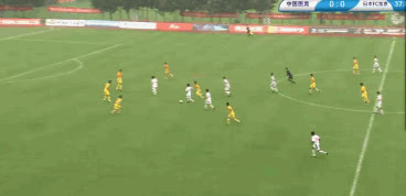 国青vs黄嘉辉,黄嘉辉半场国青