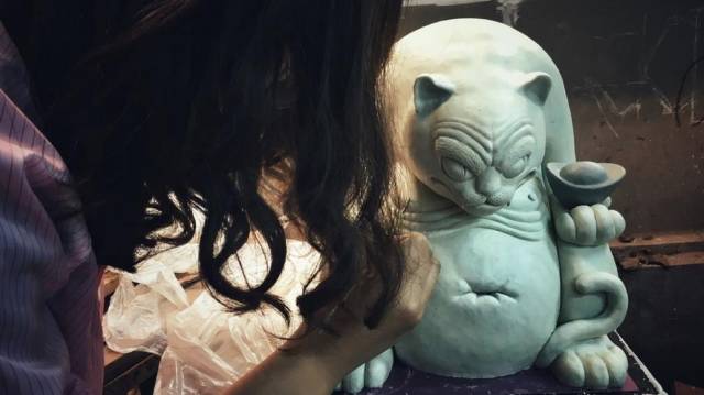 真正的招财喵,要钱的招财猫