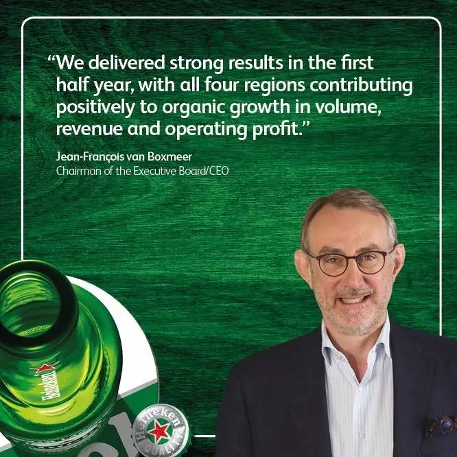 喜力公司全球营业额,喜力集团的净利润